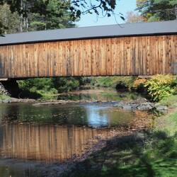 Corbin Covered Bridge over the Sugar River