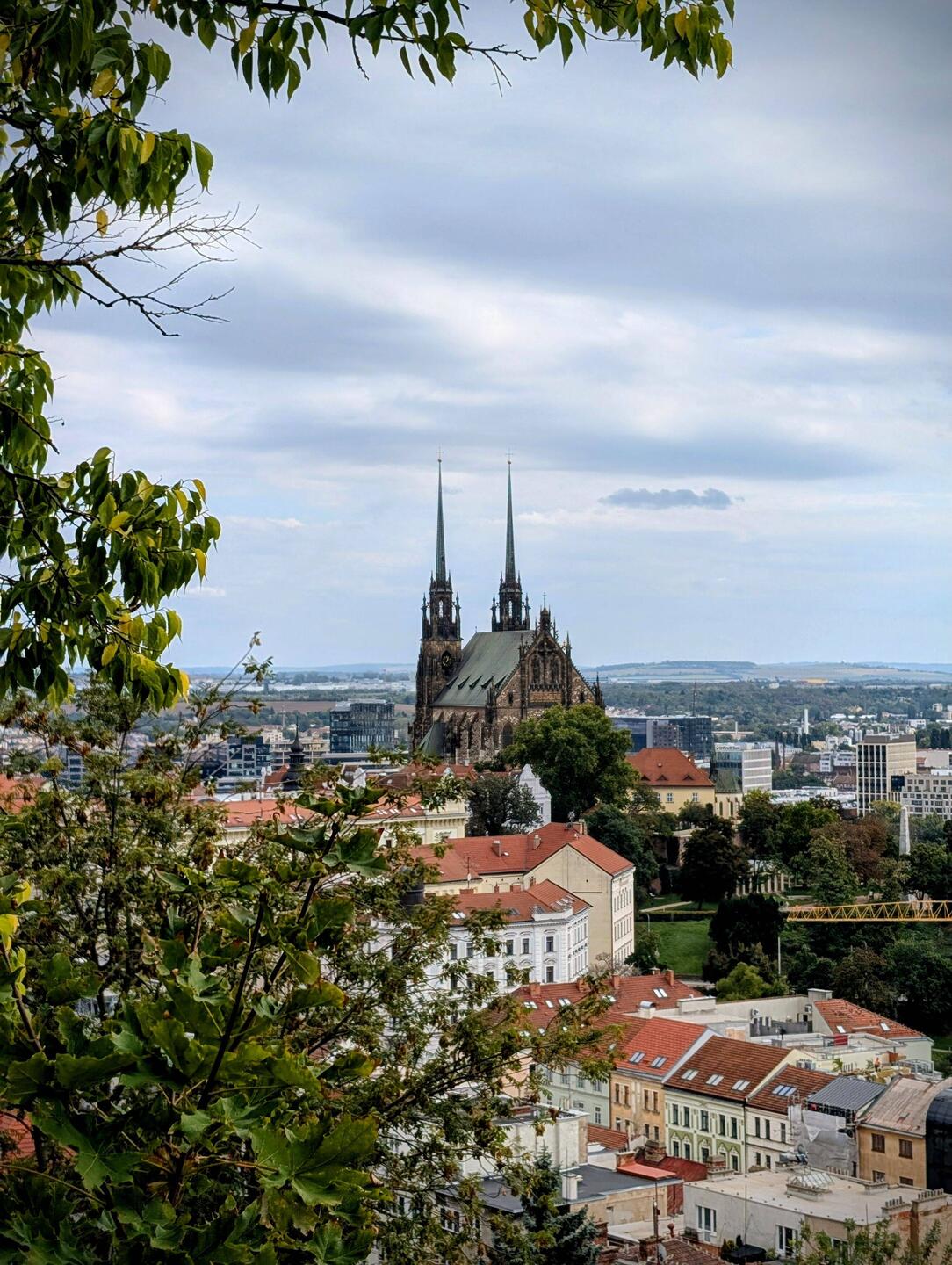 Brno from the Castle