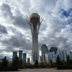 Astana's Space Needle: A tribute to democracy in the new capital