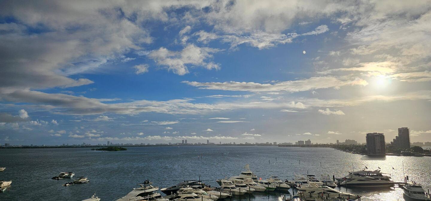 View from my hotel balcony