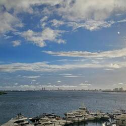 View from my hotel balcony
