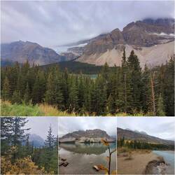 Viewpoints: Crowfort Glacier, Lake Hektor, Lake Bow & Sakatchewan River