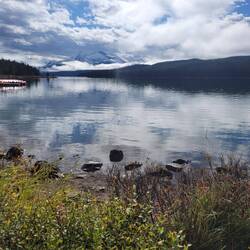 Maligne Lake am 'Morgen'