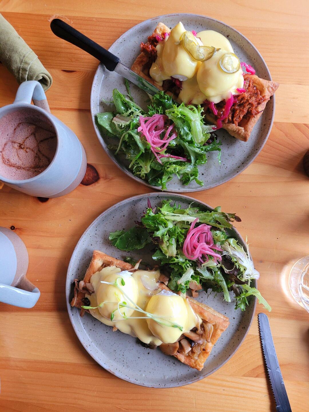 Mushroom & Pulled Pork- Benny