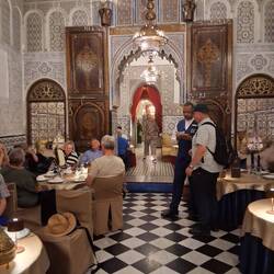 Wir verbrachten hier einen marokkanischen Abend.