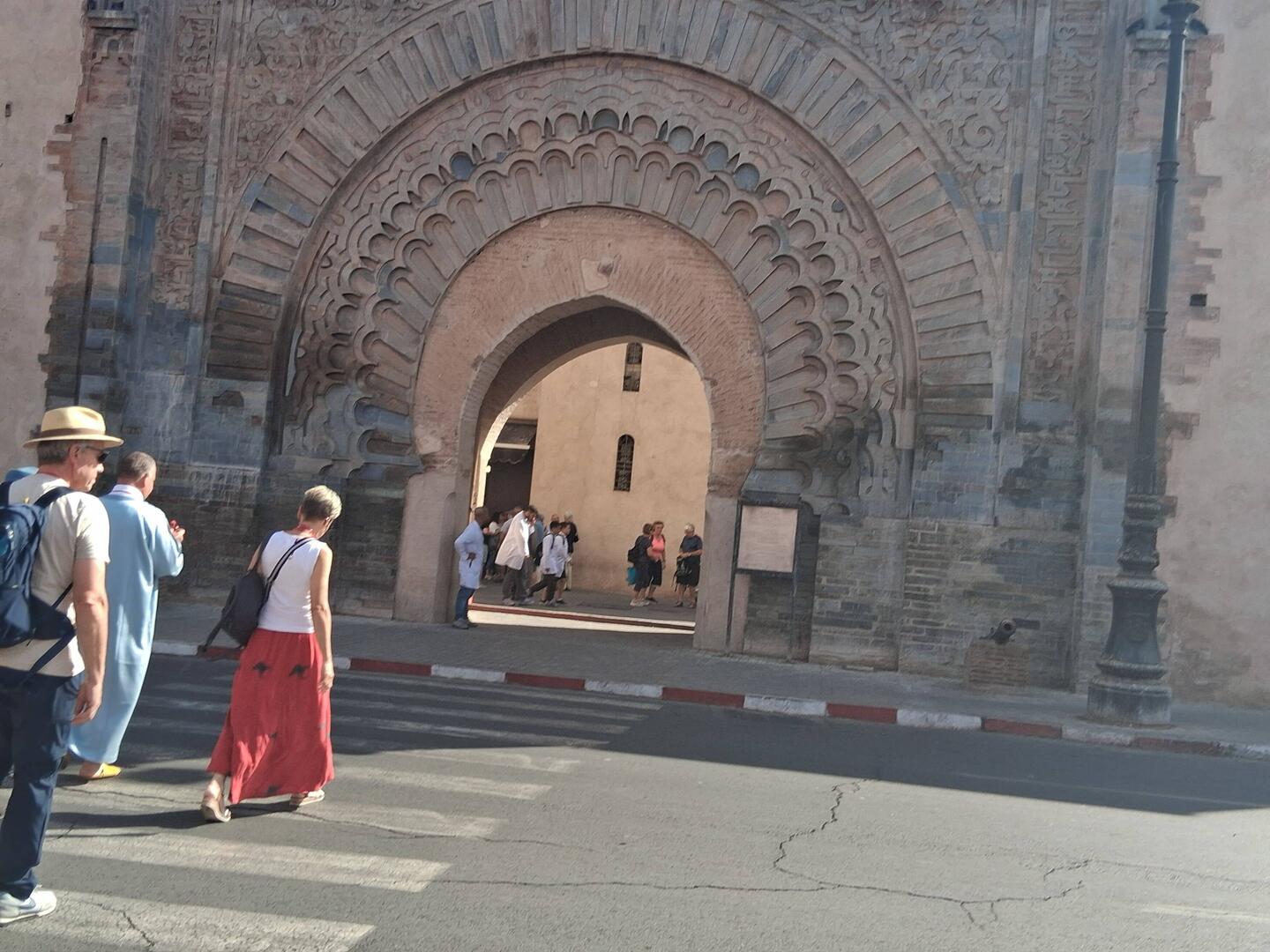 Schönstes Stadttor von Marrakesch