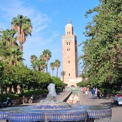 Das schönste Minarett von Marokko.