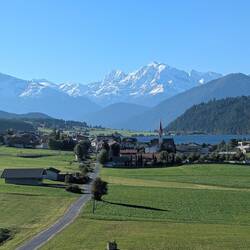 Blick auf den Haidsee