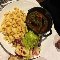 Confit de Porc speatzle