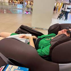 Pause muss sein, am besten mit Massage