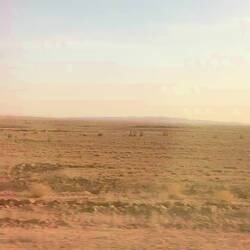 Not a very scenic train ride