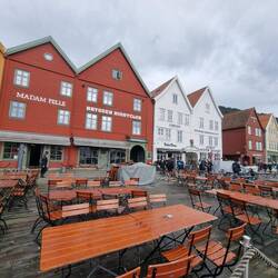 Postkartenmotiv von Bergen