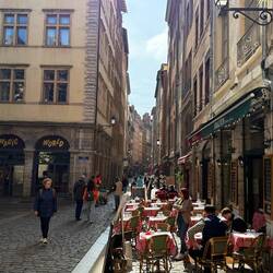 Old town Lyon streets