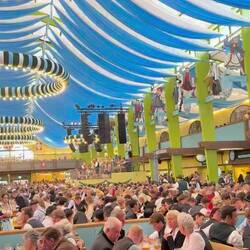 Video of another tent we couldn't get a table in as it was too crowded