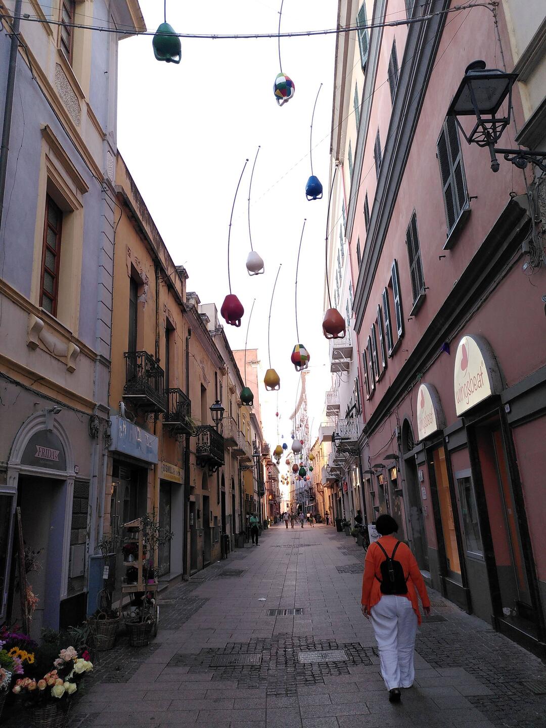 Oristano. Hier gibt's viel Kunst.