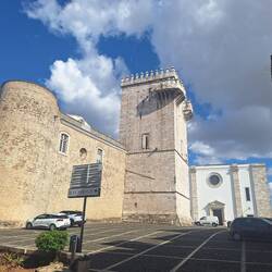 Estremoz tower. Access is through a hotel, free on Mondays!