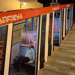 Mal wieder Standseilbahn fahren