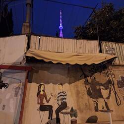 Auf dem Weg zum Mtatsminda-Park