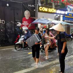 Heavy rain today!