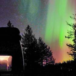 Nu iss spät genug. Morgen suche ich mir einen anderen Aufnahmestandpunkt und Übernachtungsplatz