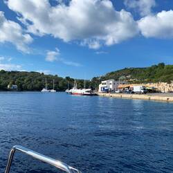 Die Einfahrt in den Kanal von Gaios