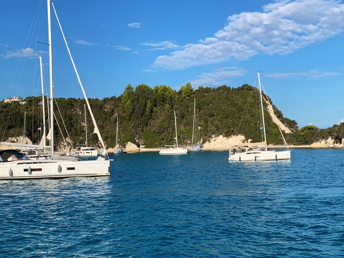 Ablegen in Lakka