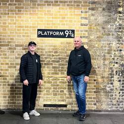 9 3/4 Station at Kings Cross Station