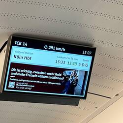 Slow train only doing 290km