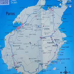 Our route for the day. Started in northwest and circled the island.