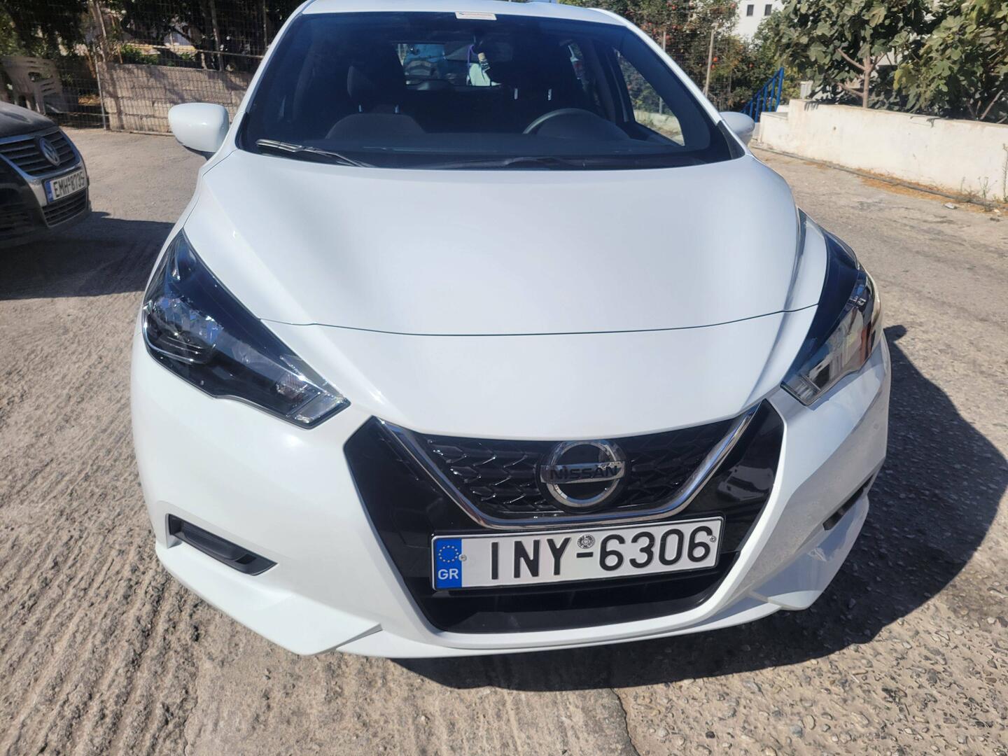 Our rental car for exploring Paros