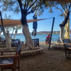 Not as busy when the cruise ship people left.