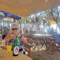 Fanta was a nice refreshing change from beer.