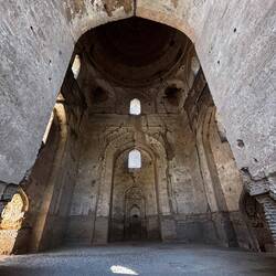This part of the mosque hasn't been restored
