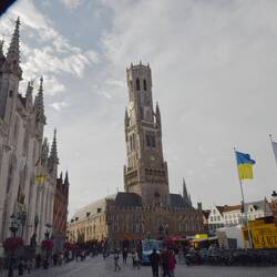 Belfried und Markthalle