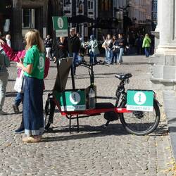 nette Idee: Tourist Info auf Rädern