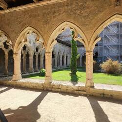 Cloisters in Romieu