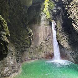 Kozjak-Wasserfall