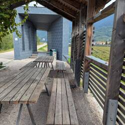 Raststelle mit Wasser ...