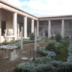 Garden of house of vetti