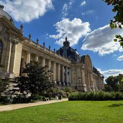 Called the Petite Palais, across the road from the Grand Palais