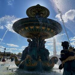 Fountain at the Place de la Concord