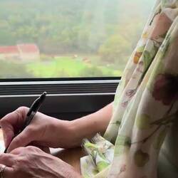 Ripping through the French countryside