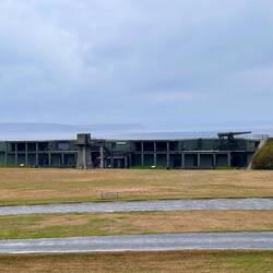 Fort Casey im Regen
