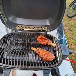 Ibericoschwein auf Grill
