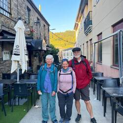 Tim, Rosie and his real wife Sandee