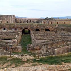 An unfinished battery