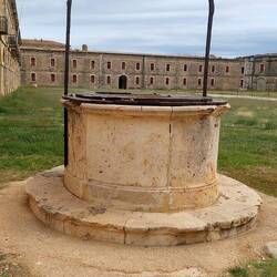 There are 4 of these water wells in the area