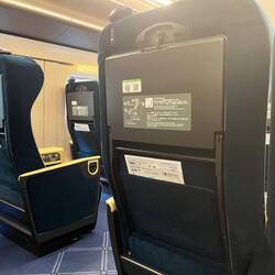 Seats in Green section - why can't we have trains like these?
