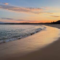 Sunset on Middle Beach