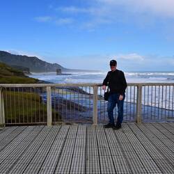 At the end of the Truman Track